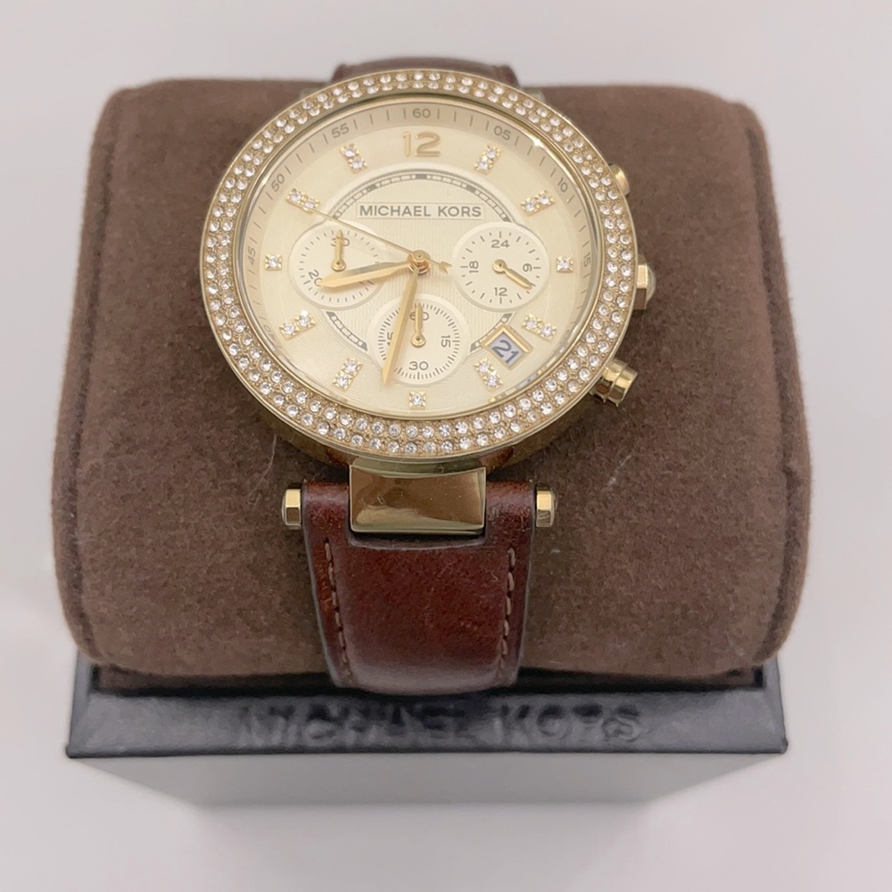 Michael Kors Brown and Gold  Watch